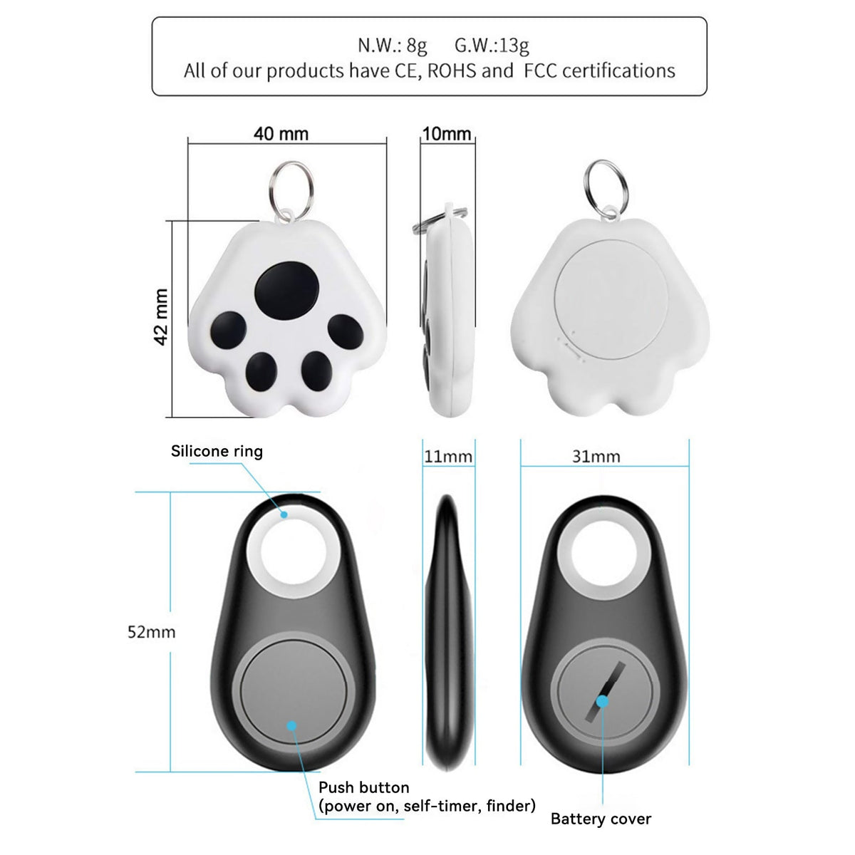 Paw Anti-Lost Device – EasyLife